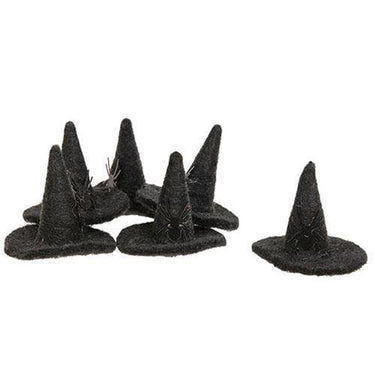 6 Set Felted Witch Hat Bowl Filler - The Fox Decor